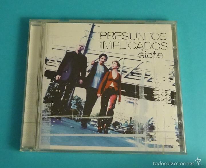 CDs de m&uacute;sica: PRESUNTOS IMPLICADOS. SIETE - Foto 1