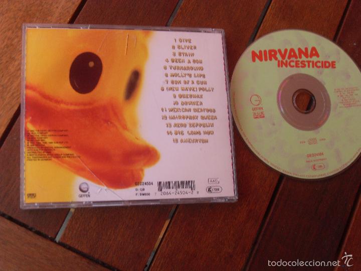 CDs de m&uacute;sica: NIRVANA cd Incesticide Made in Germany 1992 - Foto 2