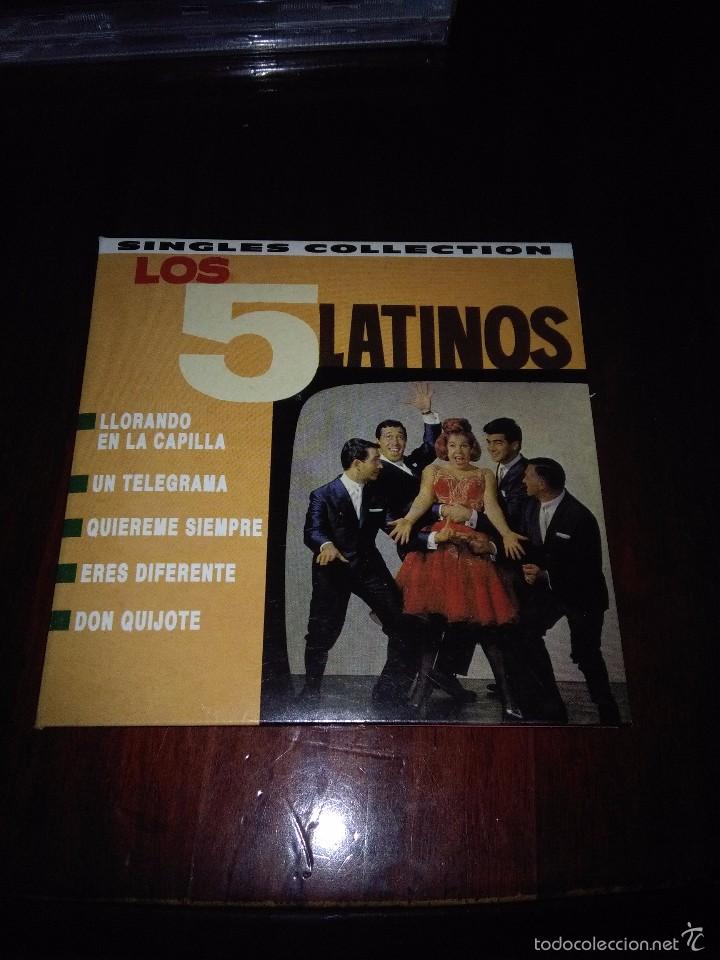 CDs de m&uacute;sica: LOS 5 LATINOS. SINGLES COLLECTION. C3CD - Foto 1