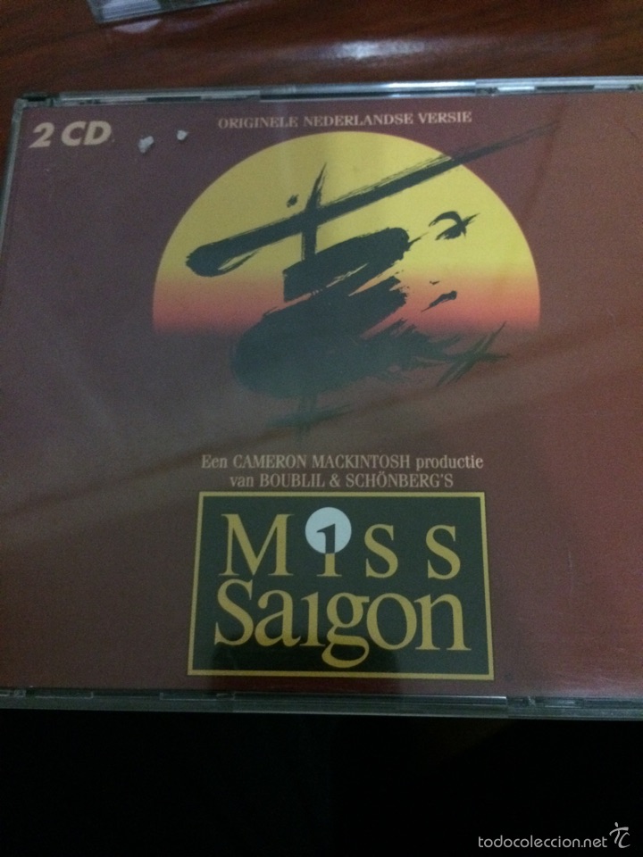 CDs de m&uacute;sica: MISS SAIGON-BSO-VERSION HOLANDESA - Foto 1