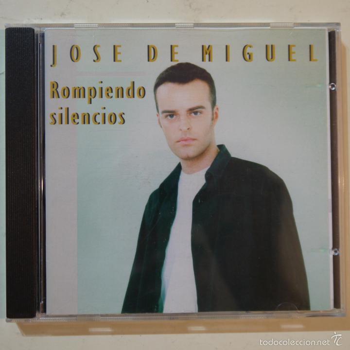 CDs de m&uacute;sica: JOS&Eacute; DE MIGUEL - ROMPIENDO SILENCIOS - CD - Foto 1