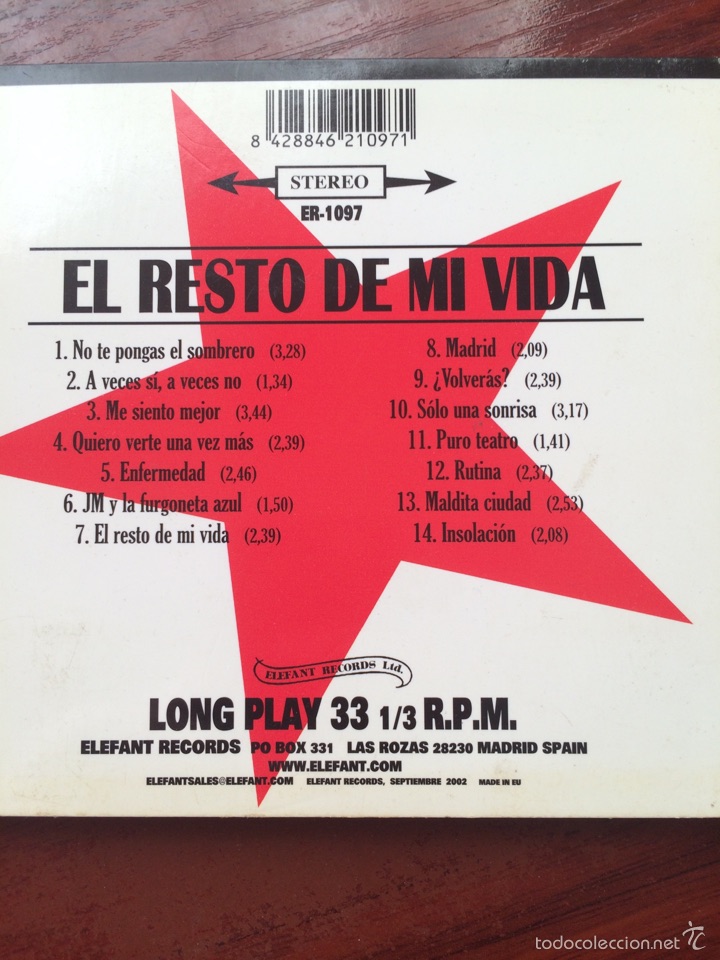 CDs de m&uacute;sica: JUNIPER MOON-EL RESTO DE MI VIDA - Foto 2