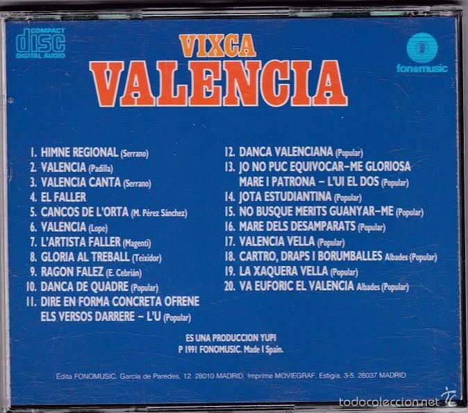 CDs de m&uacute;sica: Vixca Valencia - 20 canciones - Foto 2