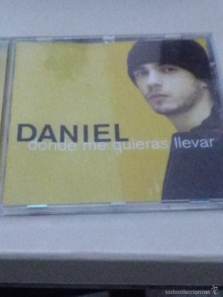 CDs de m&uacute;sica: DANIEL DONDE ME QUIERAS LLEVAR .MB1CD - Foto 1