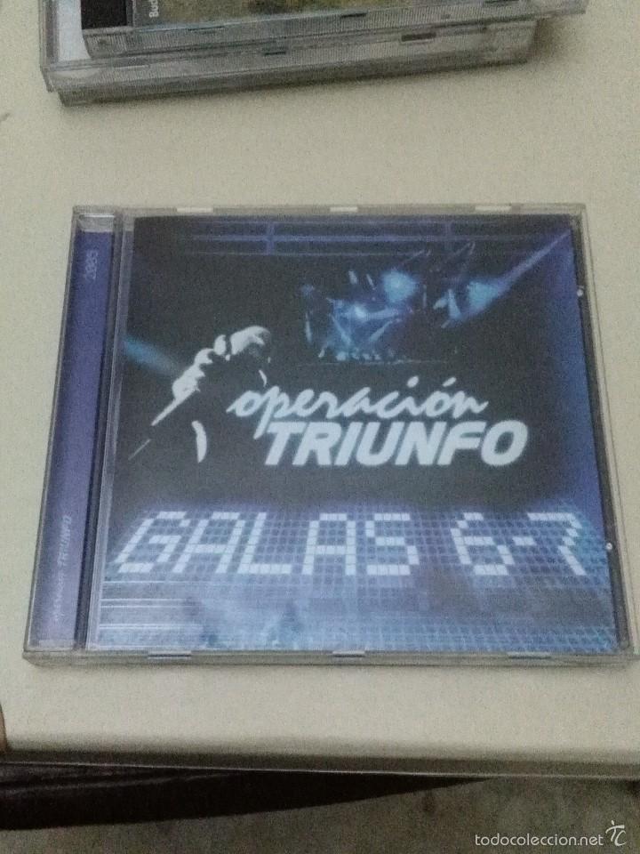 CDs de m&uacute;sica: OPERACI&Oacute;N TRIUNFO. GALAS 6 - 7. C4CD - Foto 1