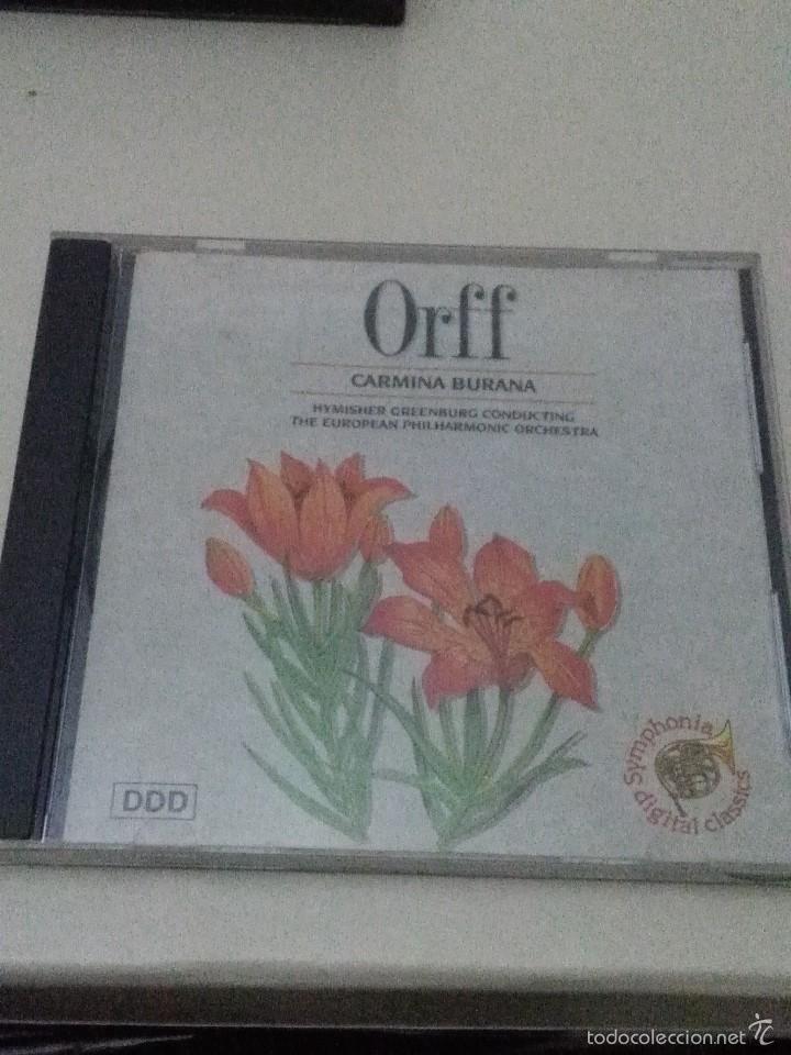 CDs de m&uacute;sica: ORFF. CARMINA BURANA. C4CD - Foto 1