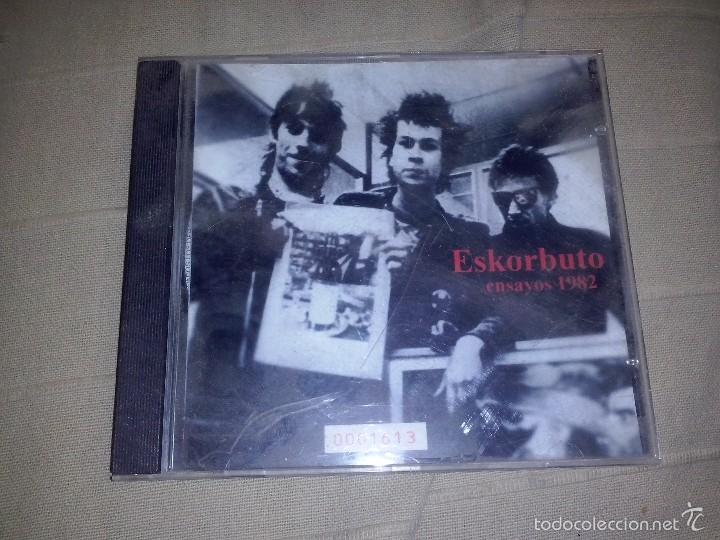 CDs de m&uacute;sica: cd eskorbuto ensayos 1982 - Foto 1
