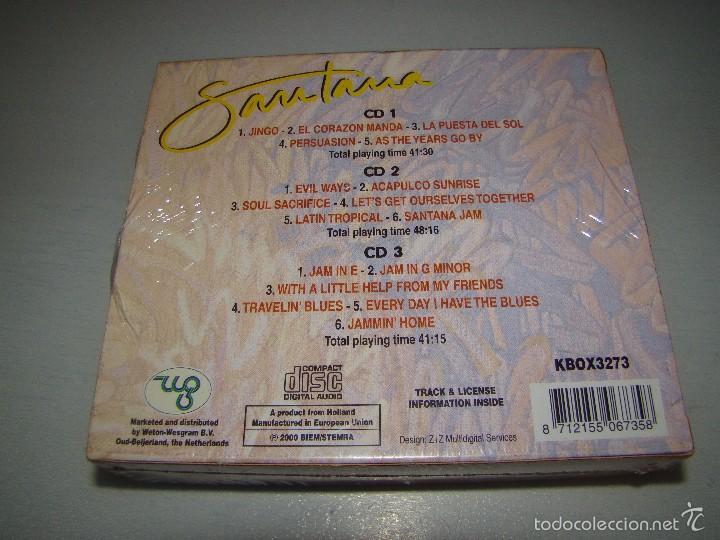 CDs de m&uacute;sica: Pack de 3 CD SANTANA - NUEVO - Foto 2