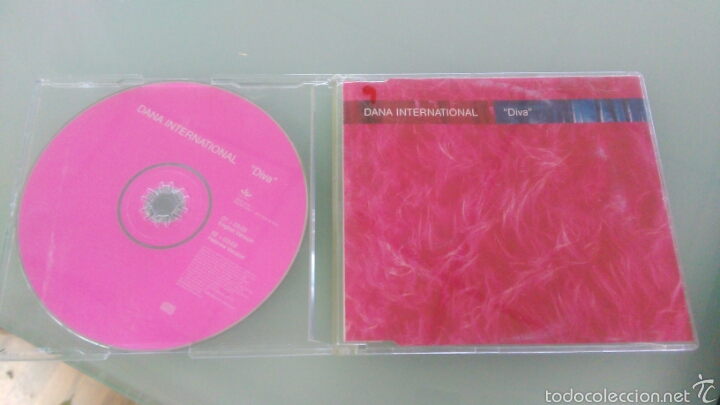 CDs de m&uacute;sica: Dana internacional cd single promocional diva 1998 - Foto 1