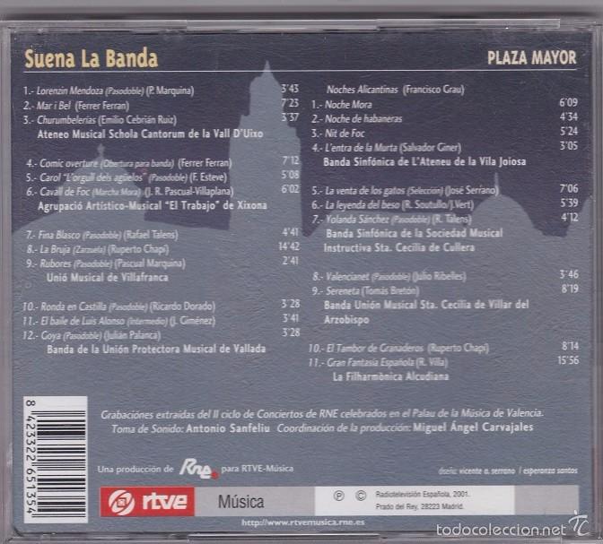 CDs de m&uacute;sica: Suena La Banda - Plaza Mayor - 2xCD - Foto 2