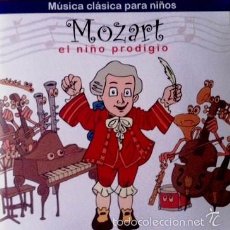 CDs de Música: MÚSICA CLÁSICA PARA NIÑOS - MOZART, EL NIÑO PRODIGIO - DISCO LIBRO CD . Lote 57240834