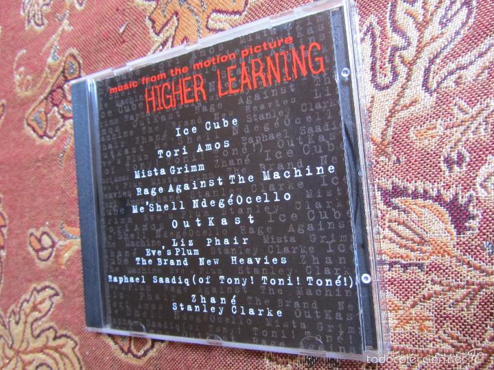 CDs de m&uacute;sica: HIGHER LEARNING CD B.S.O. CON 15 TEMAS- ORIGINAL DEL 94- DIRIGIDA Y PRODUCIDA POR JOHN SINGLETON - Foto 1
