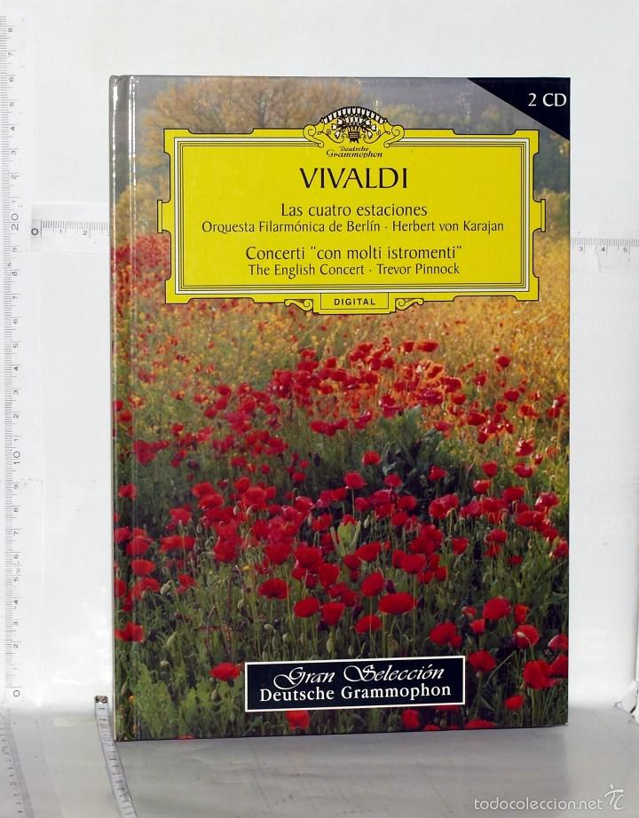 CDs de m&uacute;sica: Libro y dos Cd de Vivaldi - Foto 1