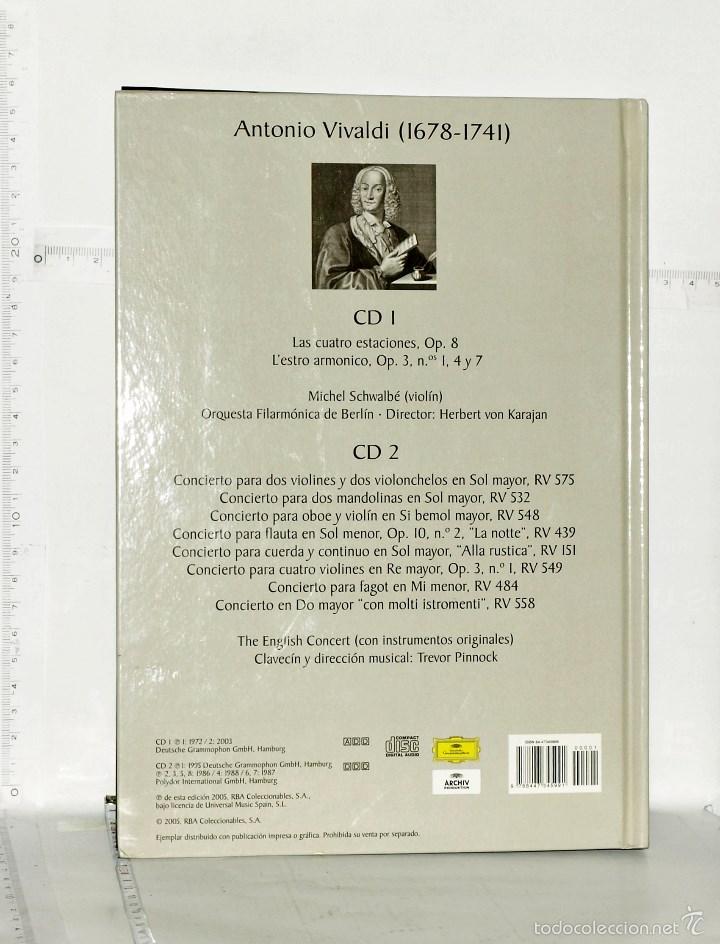 CDs de m&uacute;sica: Libro y dos Cd de Vivaldi - Foto 2
