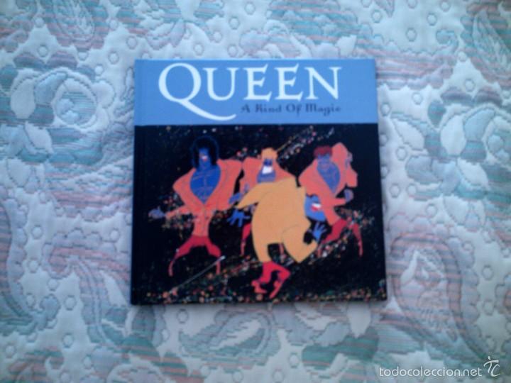 CDs de m&uacute;sica: CD QUEEN. A KIND OF MAGIC (DISCO + LIBRO) - Foto 1
