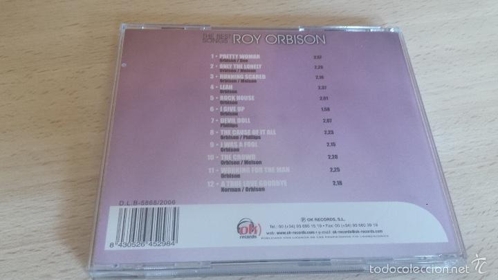 CDs de m&uacute;sica: The best songs Roy Orbison - Foto 2