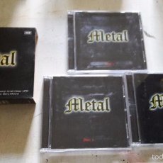 CDs de Música: METAL 3 CD´S BOX MUY BUEN ESTADO . Lote 57290611