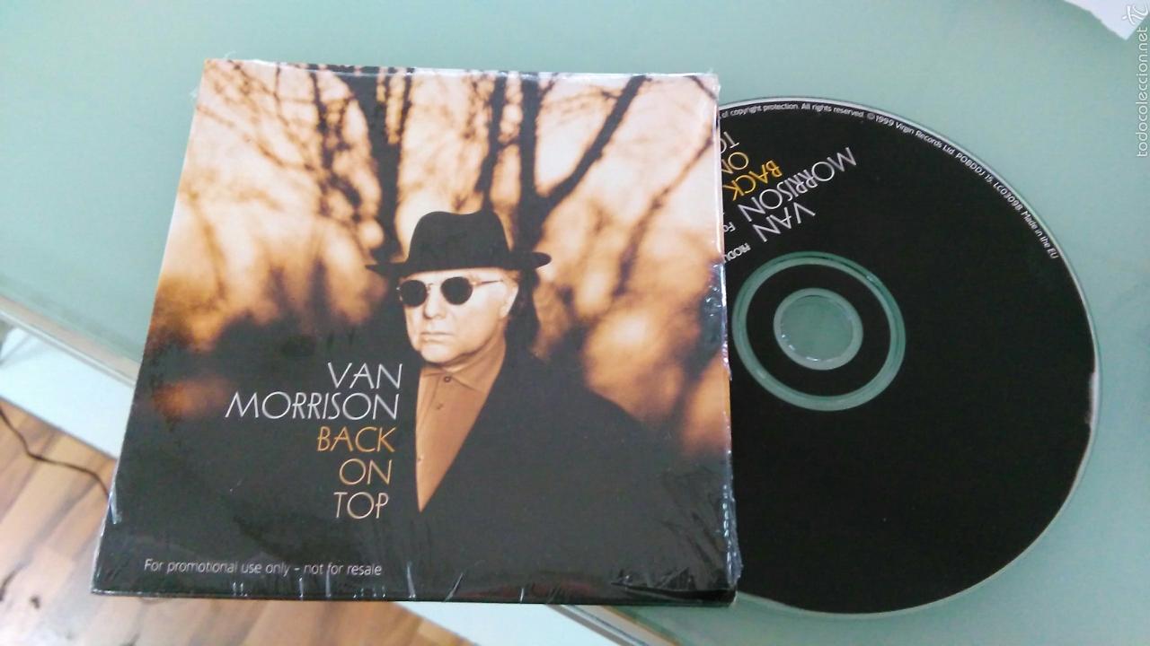 CDs de m&uacute;sica: Van morrison cd single promocional back on top.1999 - Foto 1