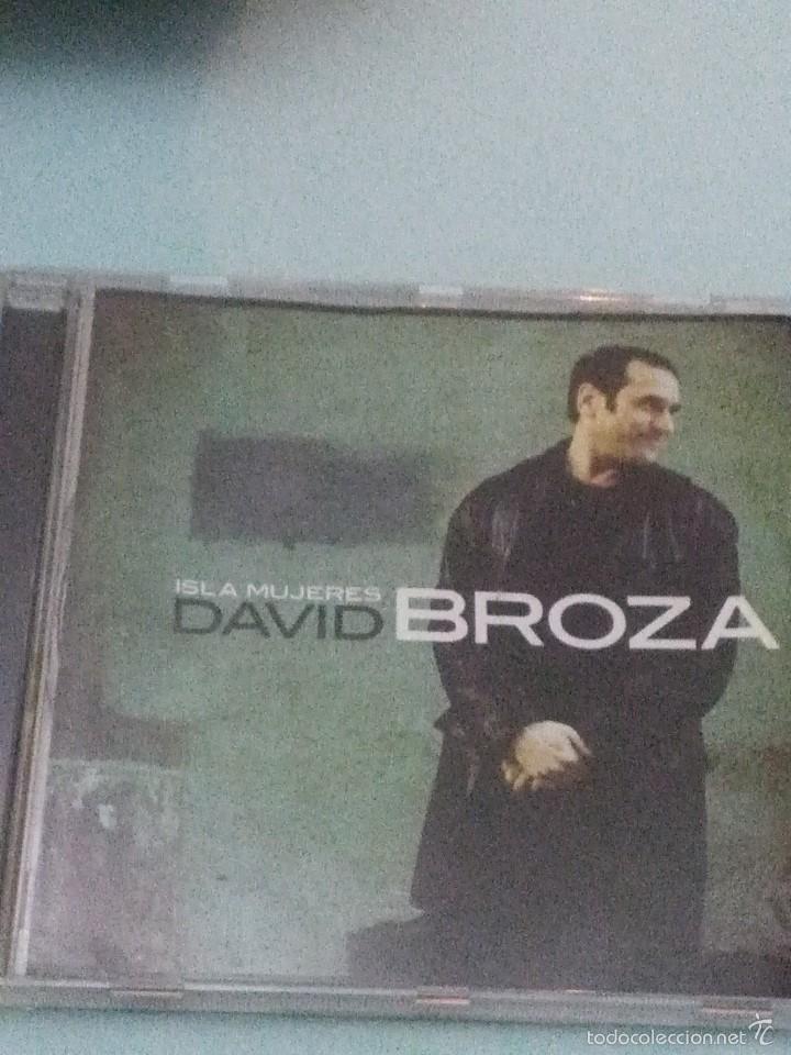 CDs de m&uacute;sica: DAVID BROZA. ISLA MUJERES. C6CD - Foto 1