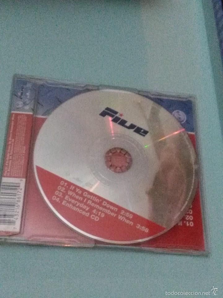 CDs de m&uacute;sica: FIVE. IF YA GETTIN&acute; DOWN. SINGLES. C6CD - Foto 2