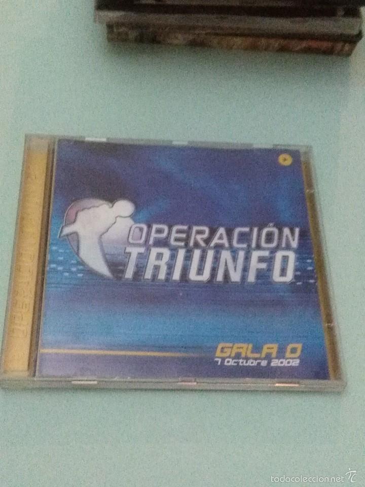 CDs de m&uacute;sica: OPERACI&Oacute;N TRIUNFO. GALA 0. C6CD - Foto 1