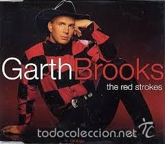 CDs de m&uacute;sica: garth brooks the red strokes cd 4 temas - Foto 1