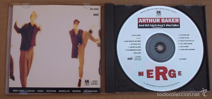 CDs de m&uacute;sica: ARTHUR BAKER - MERGE (CD 1989) - Foto 2