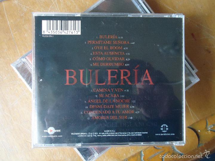 CDs de m&uacute;sica: cd david bisbal davidvisbal buleria - Foto 2