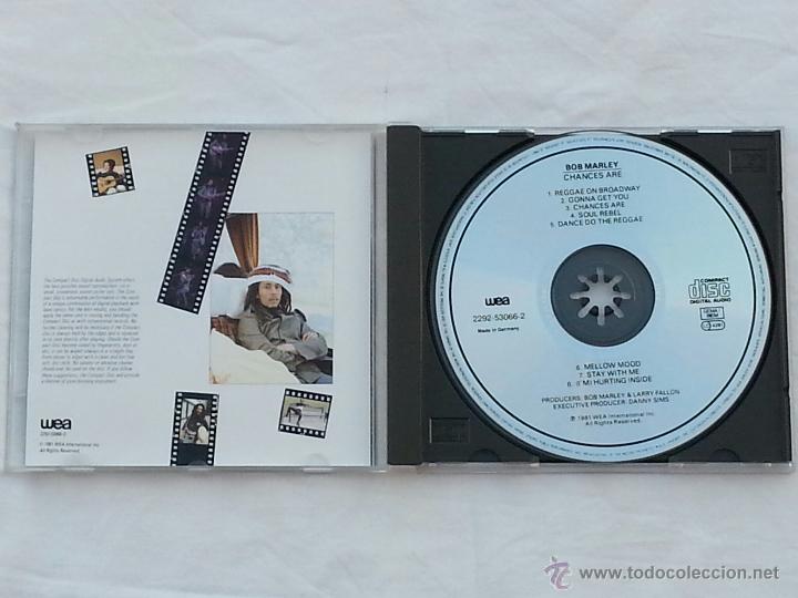 CDs de m&uacute;sica: BOB MARLEY - CHANCES ARE - CD - RARO - Foto 3