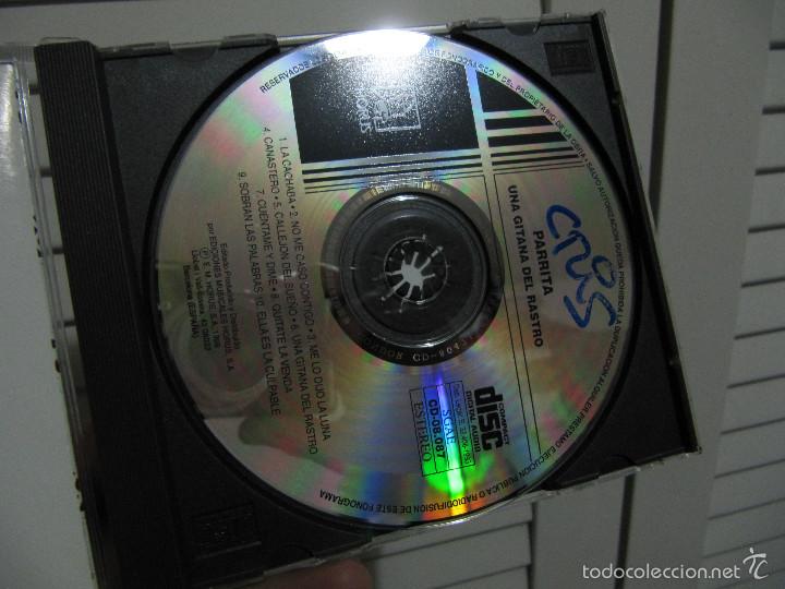 CDs de m&uacute;sica: ***PARRITA-UNA GITANA DEL RASTRO CD ORIGINAL 1993-DIFICIL*** - Foto 3