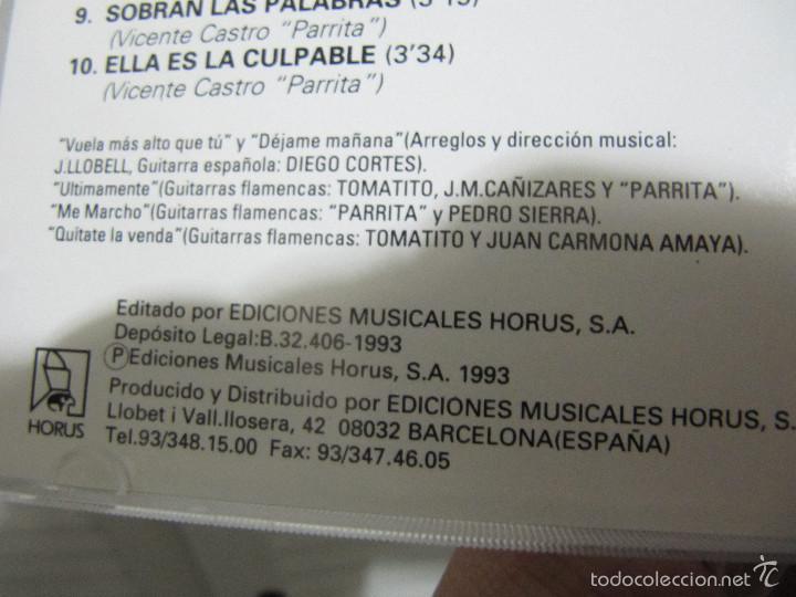 CDs de m&uacute;sica: ***PARRITA-UNA GITANA DEL RASTRO CD ORIGINAL 1993-DIFICIL*** - Foto 4