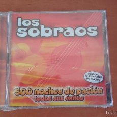 CDs de Música: 2 CD NUEVO PRECINTADO LOS SOBRAOS 500 NOCHES DE PASIÓN 19 CANCIONES + 1 MEDLEY RUMBA. Lote 105733866