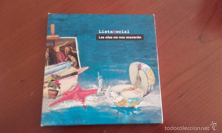CDs de m&uacute;sica: Lista social Las olas no nos mover&aacute;n cd + libro - Foto 1
