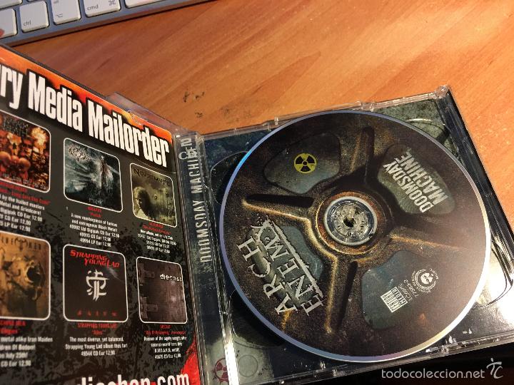 CDs de m&uacute;sica: ARCH ENEMY (DOOMSDAY MACHINE) CD 11 TRACKS + DVD 3 TRACKS (CDI2) - Foto 2