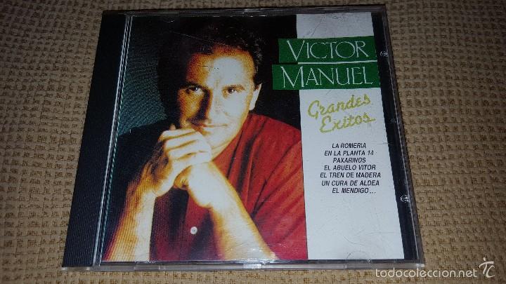CDs de m&uacute;sica: VICTOR MANUEL GRANDES EXITOS 15 TEMAS - Foto 1