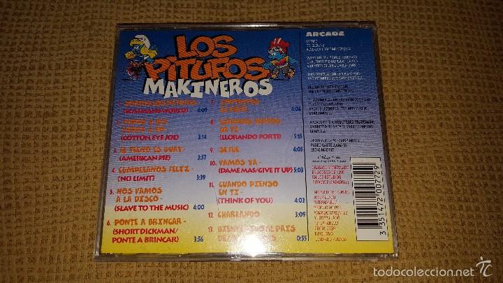 CDs de m&uacute;sica: LOS PITUFOS MAKINEROS CD ARCADE 13 TEMAS - Foto 2