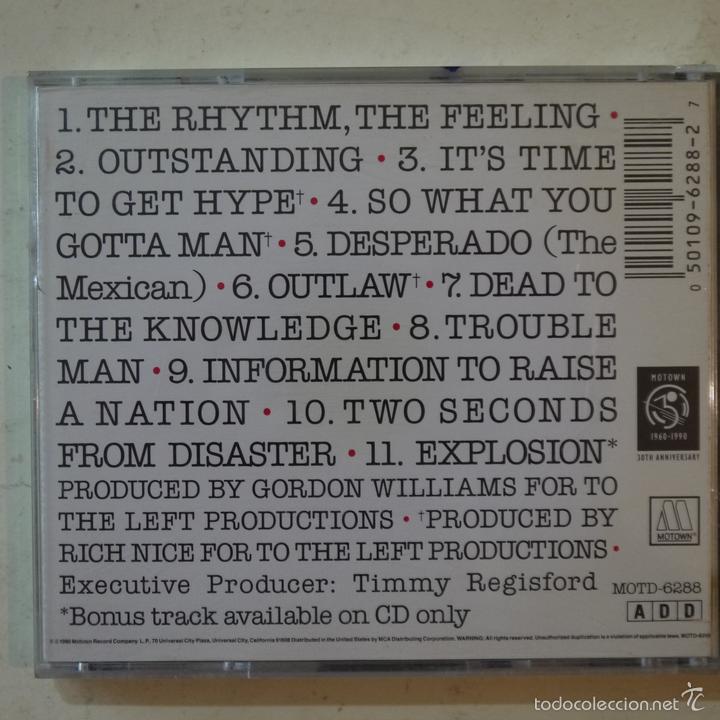 CDs de m&uacute;sica: RICH NICE - INFORMATION TO RAISE A NATION - CD 1990 - Foto 2