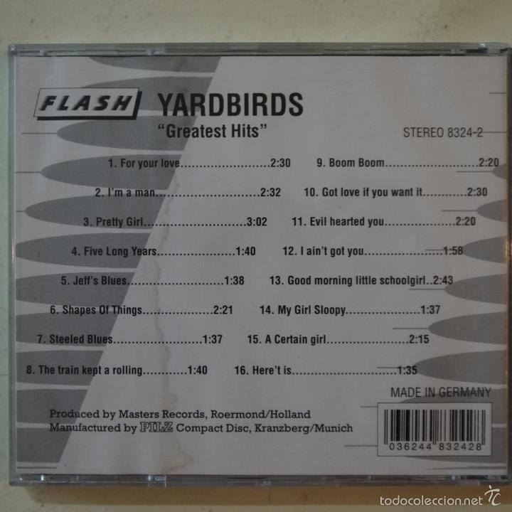 CDs de m&uacute;sica: YARDBIRDS - GREATEST HITS - CD MADE IN GERMANY - Foto 2