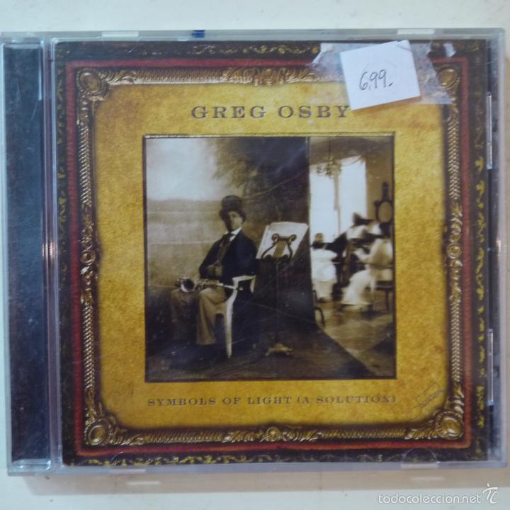 CDs de m&uacute;sica: GREG OSBY - SYMBOLS OF LIGHT (A SOLUTION) - CD 2001 - Foto 1