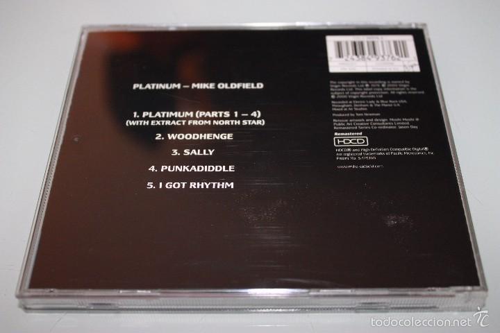 CDs de m&uacute;sica: Mike Oldfield - Platinum - Remasterizado CD HDCD - Foto 3
