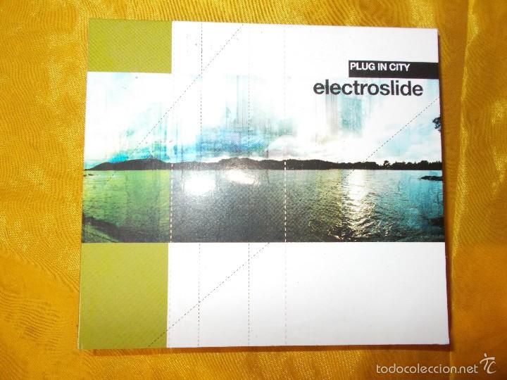CDs de m&uacute;sica: PLUG  IN  CITY.   ELECTROSLIDE.   CD.   2006.  IMPECABLE - Foto 1