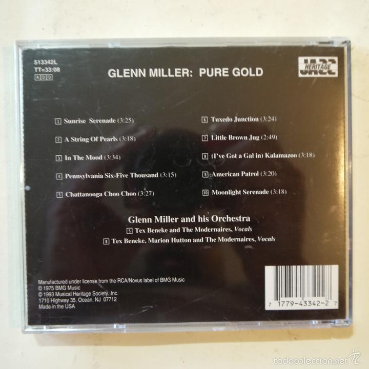 CDs de m&uacute;sica: GLENN MILLER - PURE GOLD - CD 1993 - Foto 2
