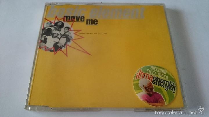 CDs de m&uacute;sica: BASIC ELEMENT - MOVE ME (4 VERSIONS) (CD MAXI EDIC. HOLANDESA 1993) - Foto 1