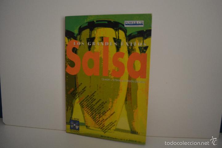 CDs de m&uacute;sica: CD + CD-ROM - LOS GRANDES EXITOS - SALSA - POWER CD - Foto 1