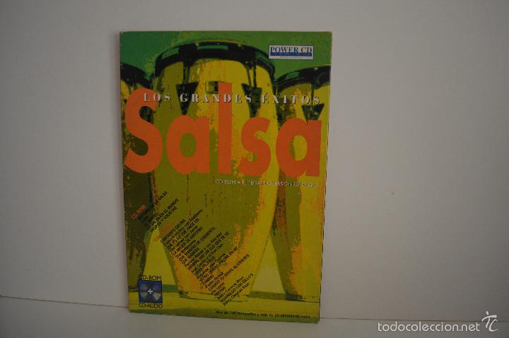 CDs de m&uacute;sica: CD + CD-ROM - LOS GRANDES EXITOS - SALSA - POWER CD - Foto 1