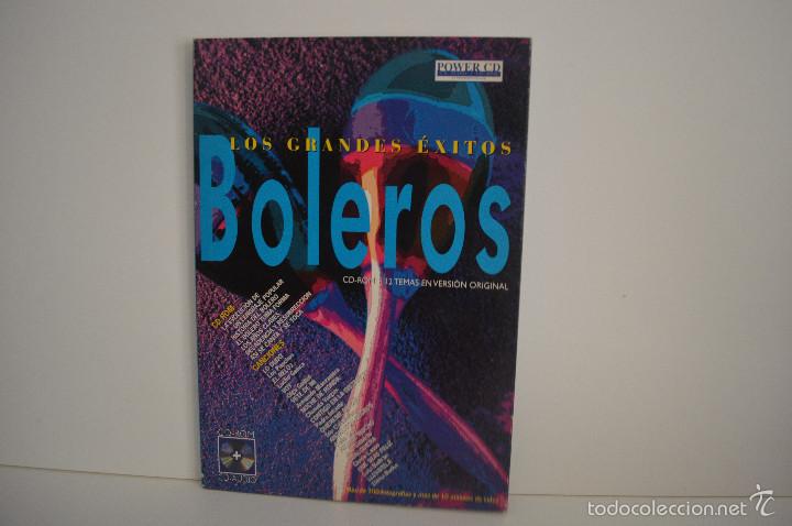CDs de m&uacute;sica: CD + CD-ROM - LOS GRANDES EXITOS - BOLEROS- POWER CD - Foto 1