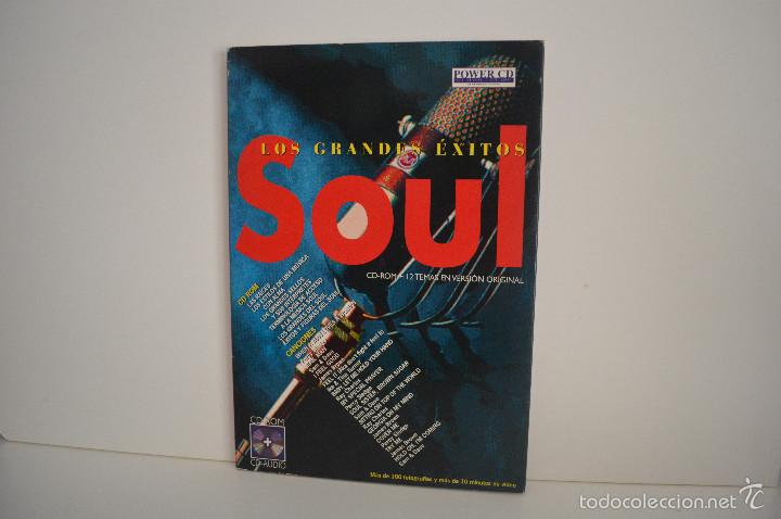 CDs de m&uacute;sica: CD + CD-ROM - LOS GRANDES EXITOS - SOUL- POWER CD - Foto 1