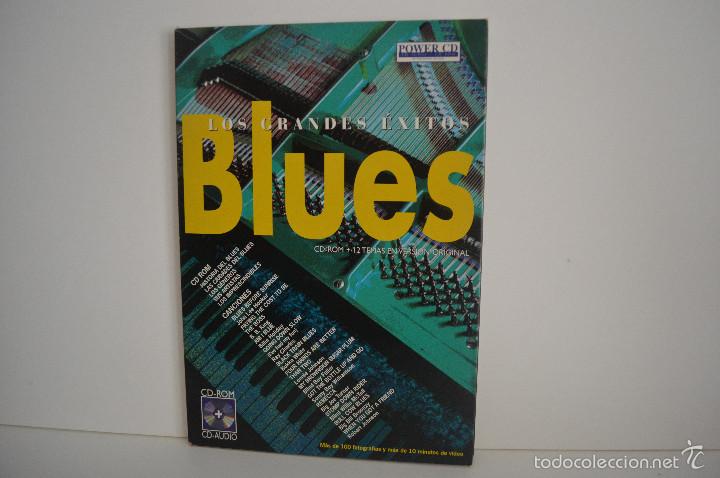 CDs de m&uacute;sica: CD + CD-ROM - LOS GRANDES EXITOS - BLUES- POWER CD - Foto 1
