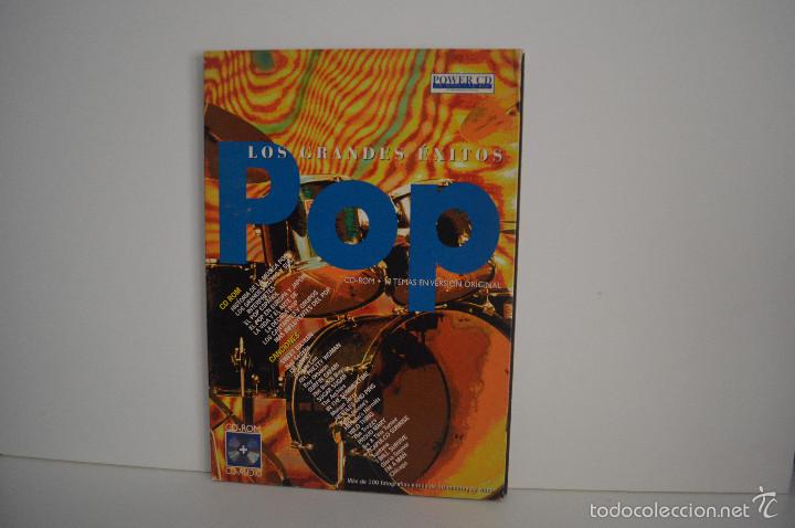 CDs de m&uacute;sica: CD + CD-ROM - LOS GRANDES EXITOS - POP- POWER CD - Foto 1