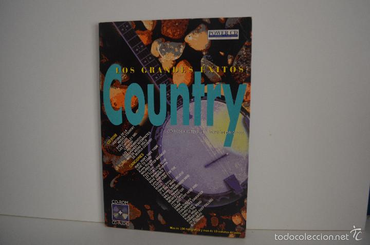 CDs de m&uacute;sica: CD + CD-ROM - LOS GRANDES EXITOS - COUNTRY- POWER CD - Foto 1